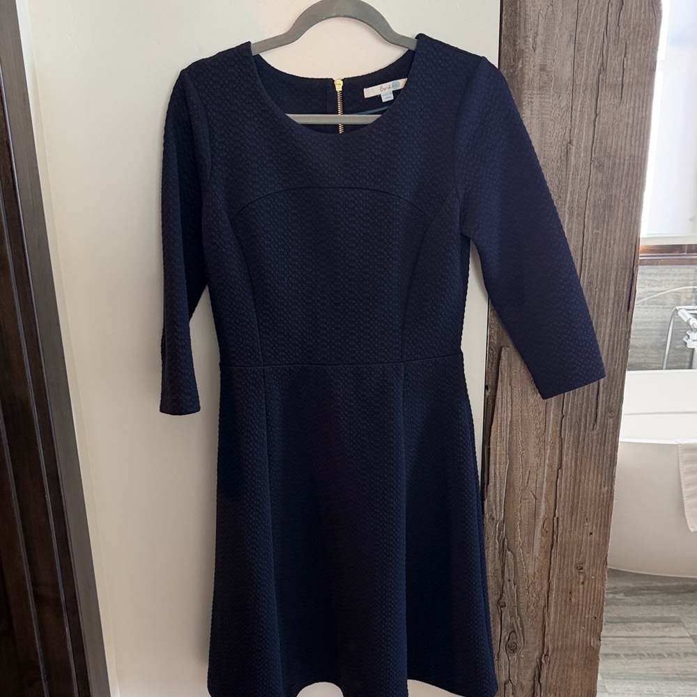 Boden navy skater dress - size 6P
